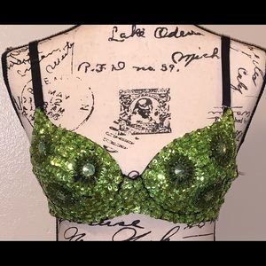 Rhinestone Bra